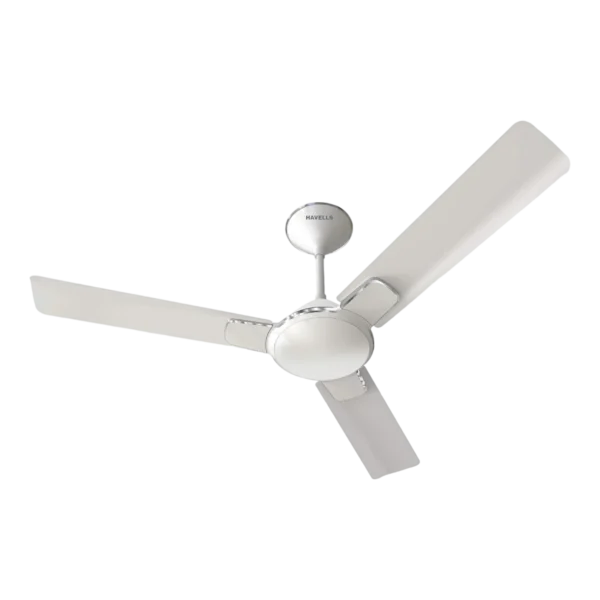 Havells Enticer Pearl White Chrome 1200MM Ceiling Fan