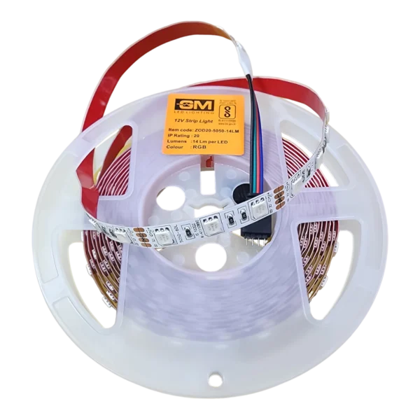 GM Led Strip Zodion 48W 60Led 5M RGB